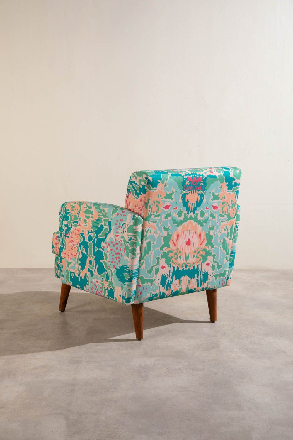 Rorschach Blue Fabric