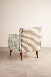 ARMCHAIRS & ACCENTS Glider Teak Wood Armchair