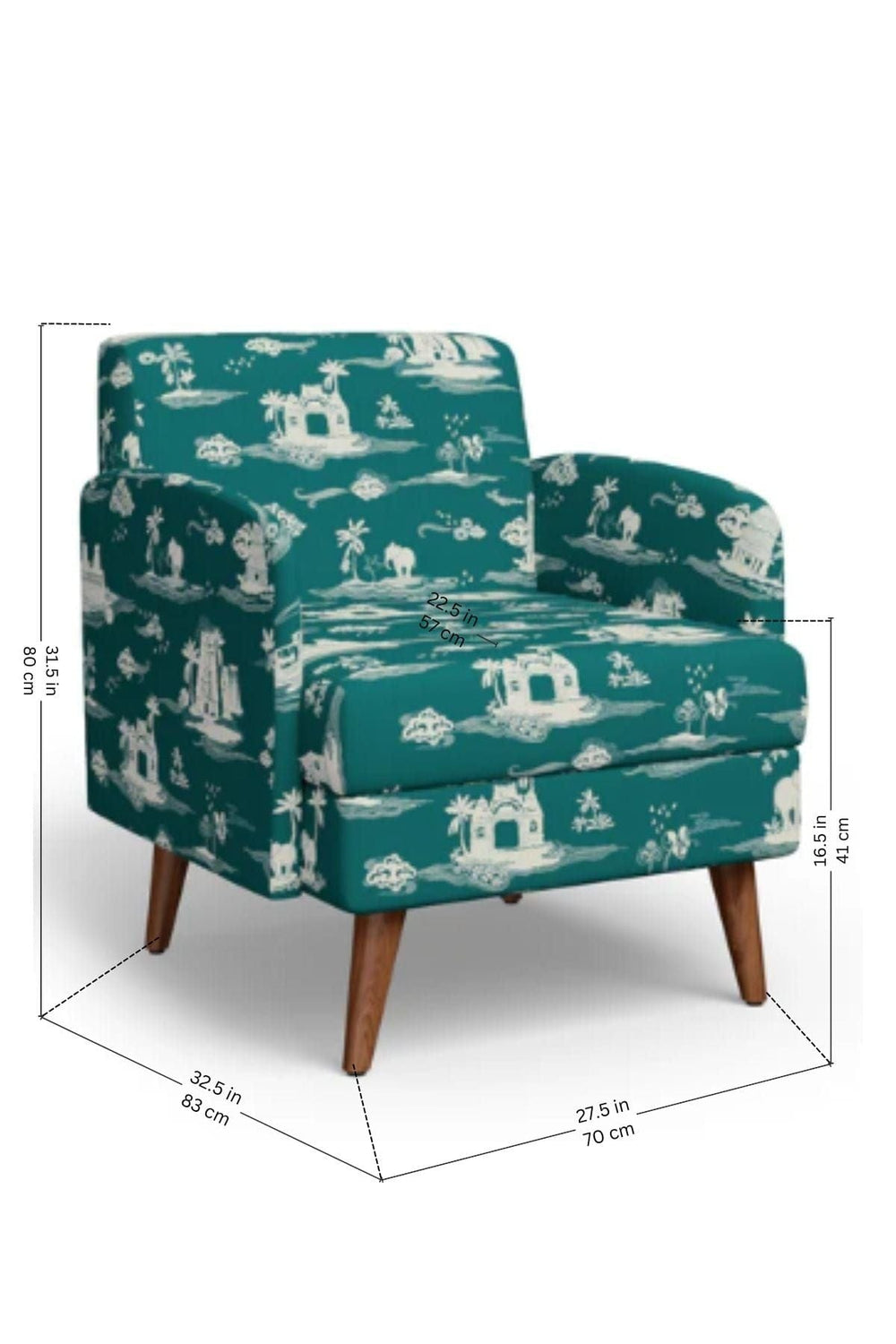 Coromandel Blue Fabric