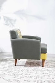 ARMCHAIRS & ACCENTS Glider Armchair With Embroidered Upholstery