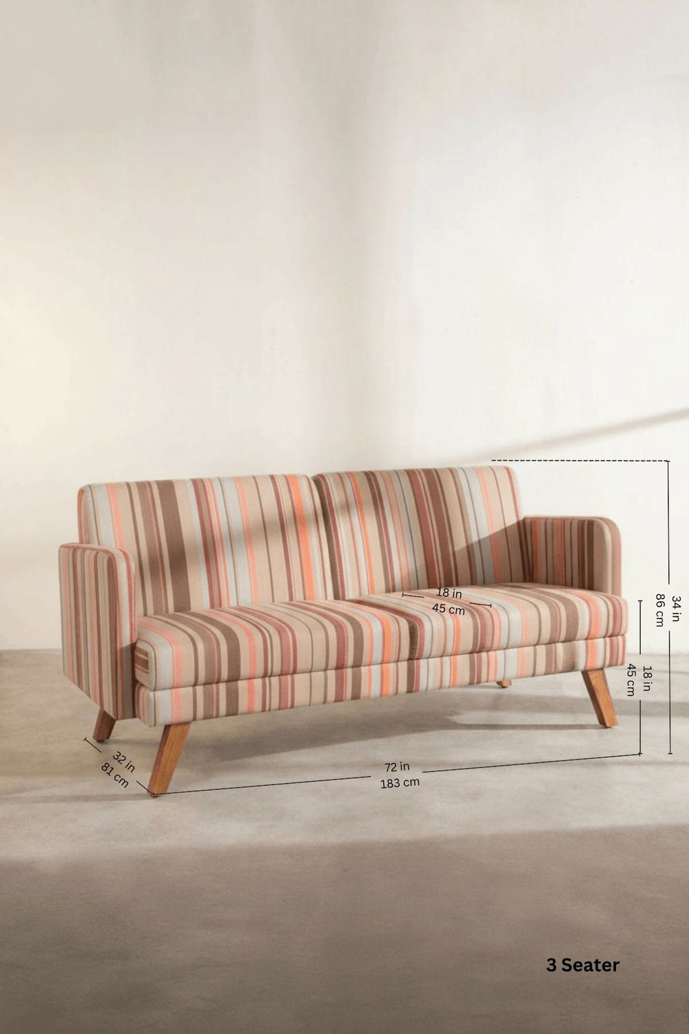 Casual Horizon Striper Fabric