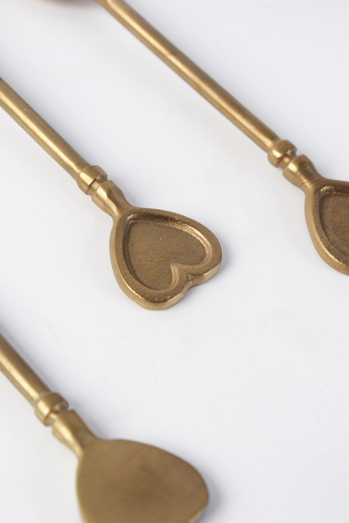 PERSONAL CUTLERY SET Golden Heart Dessert Spoon Set