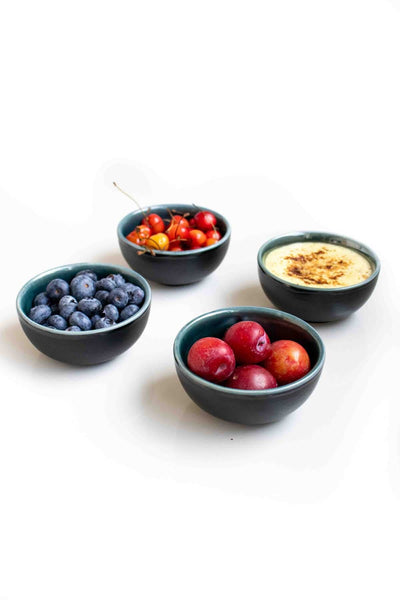 BOWLS Green Fields Ceramic Bowls (Set Of 4)