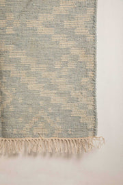 WOVEN & TEXTURED RUGS Grid Muted Lozenges Woven Rug (Grey)