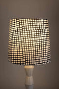 LAMPSHADES Grille Fabric Medium Taper Lampshade