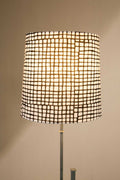 LAMPSHADES Grille Fabric Medium Taper Lampshade