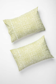 Grills Field Green Pillow Cover Set (Set of 2)