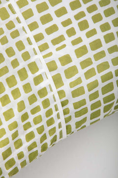 PILLOWS & SHAMS Grills Field Green Pillow Cover Set (Set of 2)