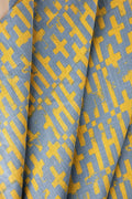 CURTAINS Gyamati Amber Yellow Cotton Drapes And Blinds