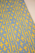 PRINT & PATTERN UPHOLSTERY FABRICS Gyamati Printed Upholstery Fabric (Grey Yellow)