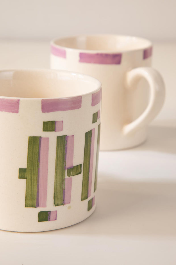 MUGS & CUPS Gyamati Ceramic Coffee Mug (Set of 2)