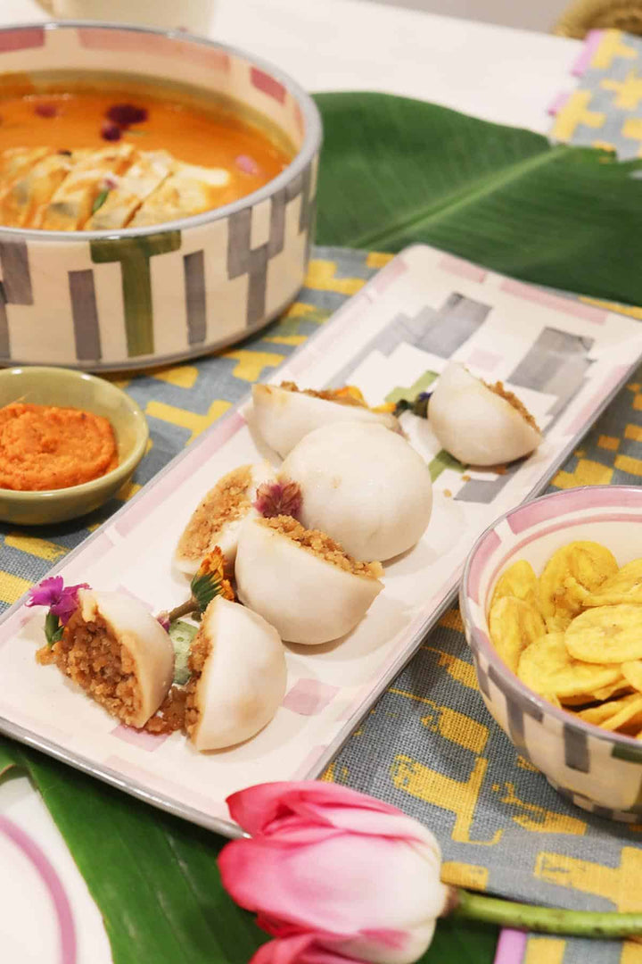 SERVING PLATTERS Gyamati Ceramic Rectangular Platter