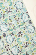 PRINT & PATTERN UPHOLSTERY FABRICS Gypsy Rose Misty Blue Printed Upholstery Fabric