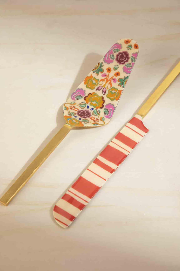 SERVING CUTLERY Gypsy Rose Cake Server (Set of 2)