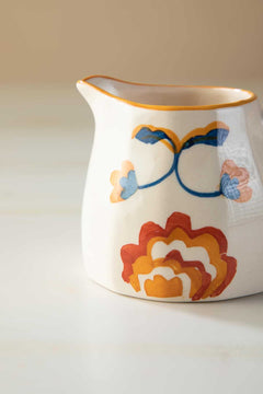 JUGS & CARAFES Gypsy Rose Ceramic Milk Jug