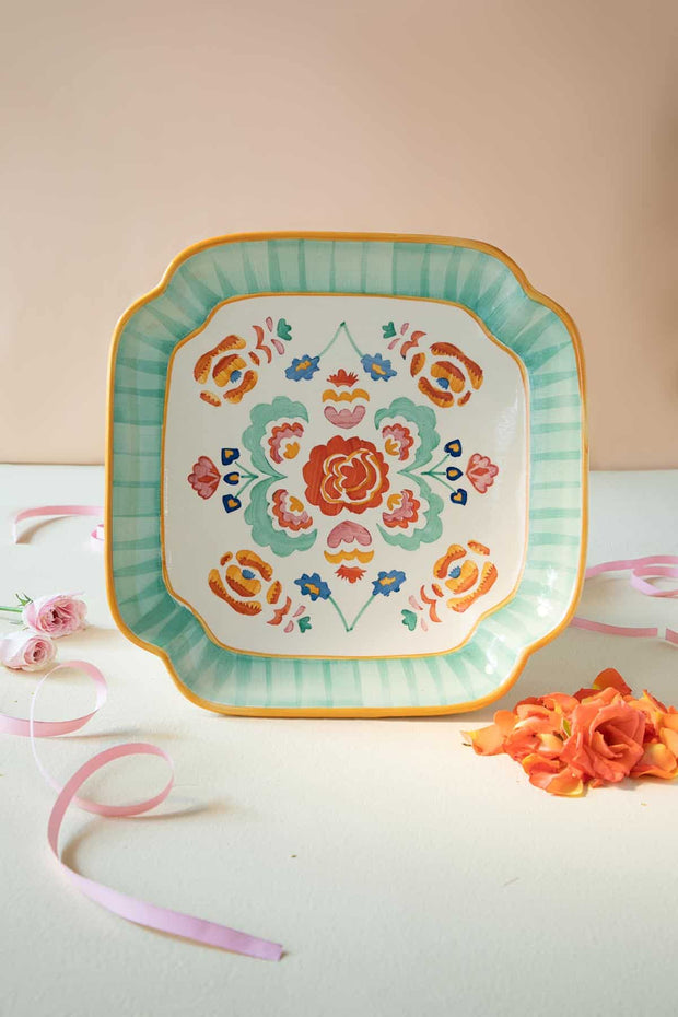 WALL PLATES Gypsy Rose Octagonal Wall Plate