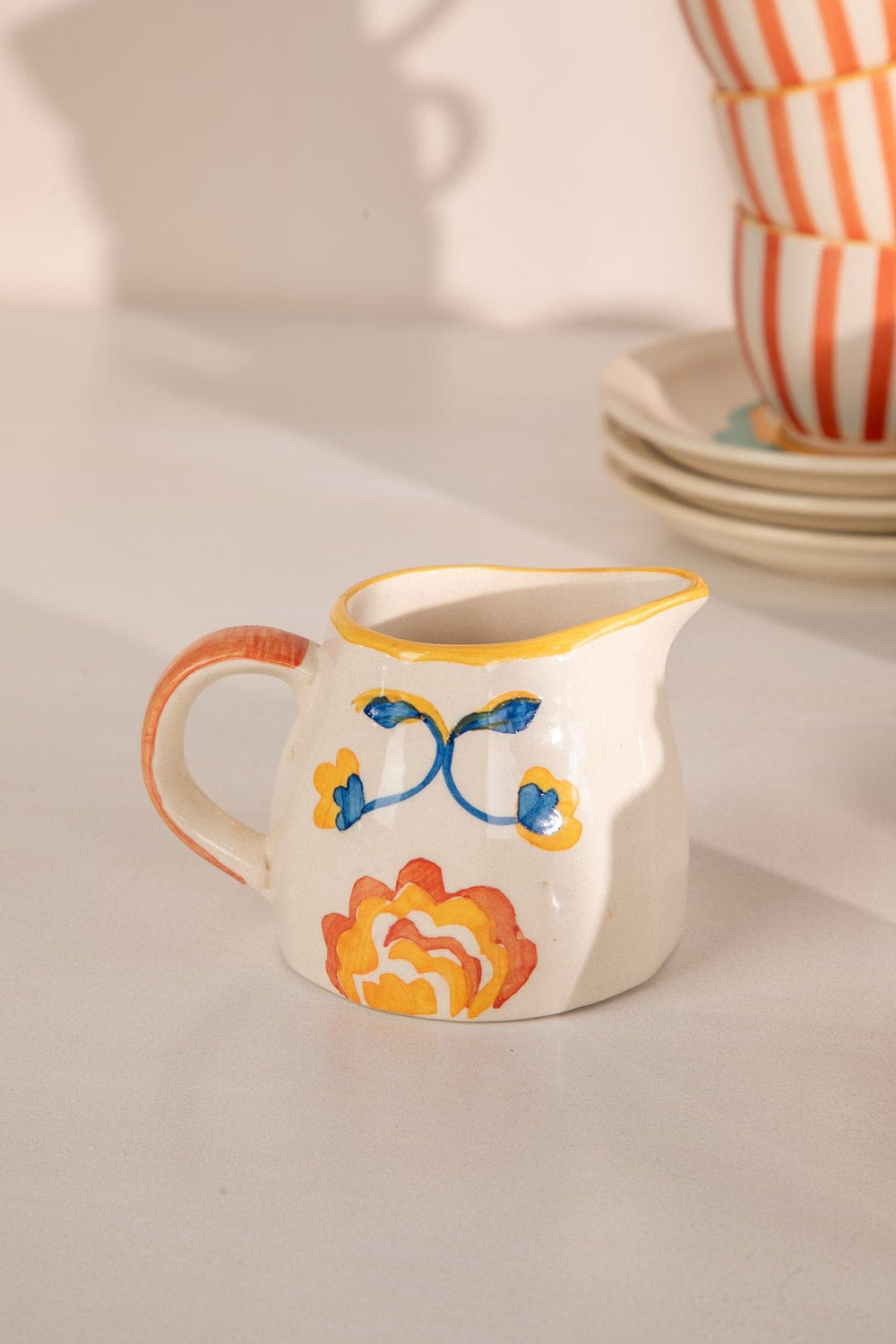 TEA TIME Gypsy Rose Multi-Colored Tea Set