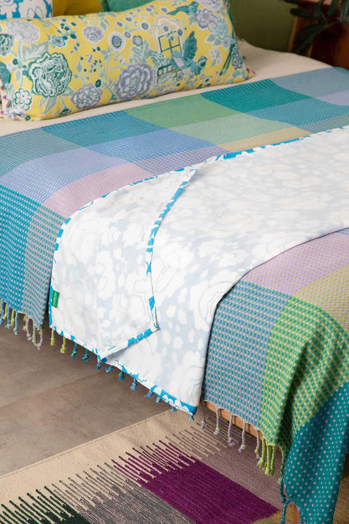 PRINT & PATTERN DOHARS Gypsy Rose Dohar (Mulmul And Pure Cotton)