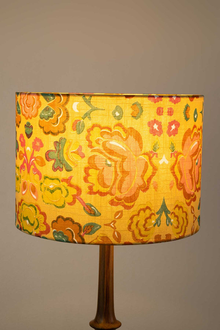 LAMPSHADES Gypsy Rose Large Drum Lampshade (Multi-Colored)