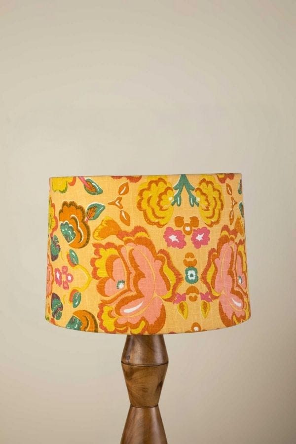 Gypsy Rose Medium Taper Drum Lampshade (Multi-Colored)
