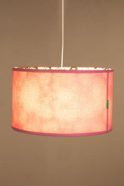 PENDANT LAMPS Gypsy Rose Extra Large Drum Pendant (Pink)