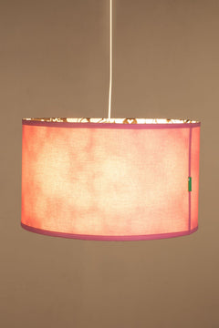 PENDANT LAMPS Gypsy Rose Extra Large Drum Pendant (Pink)