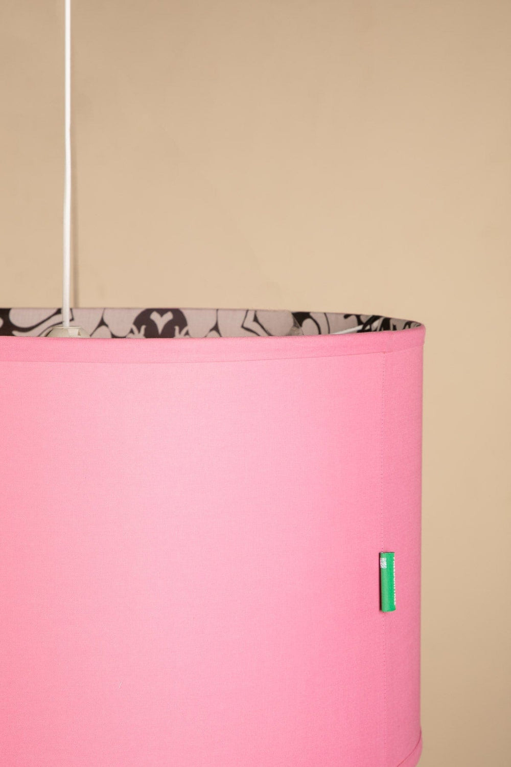 PENDANT LAMPS Gypsy Rose Extra Large Drum Pendant (Pink)