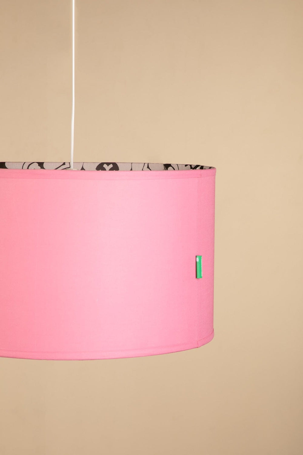 PENDANT LAMPS Gypsy Rose Extra Large Drum Pendant (Pink)