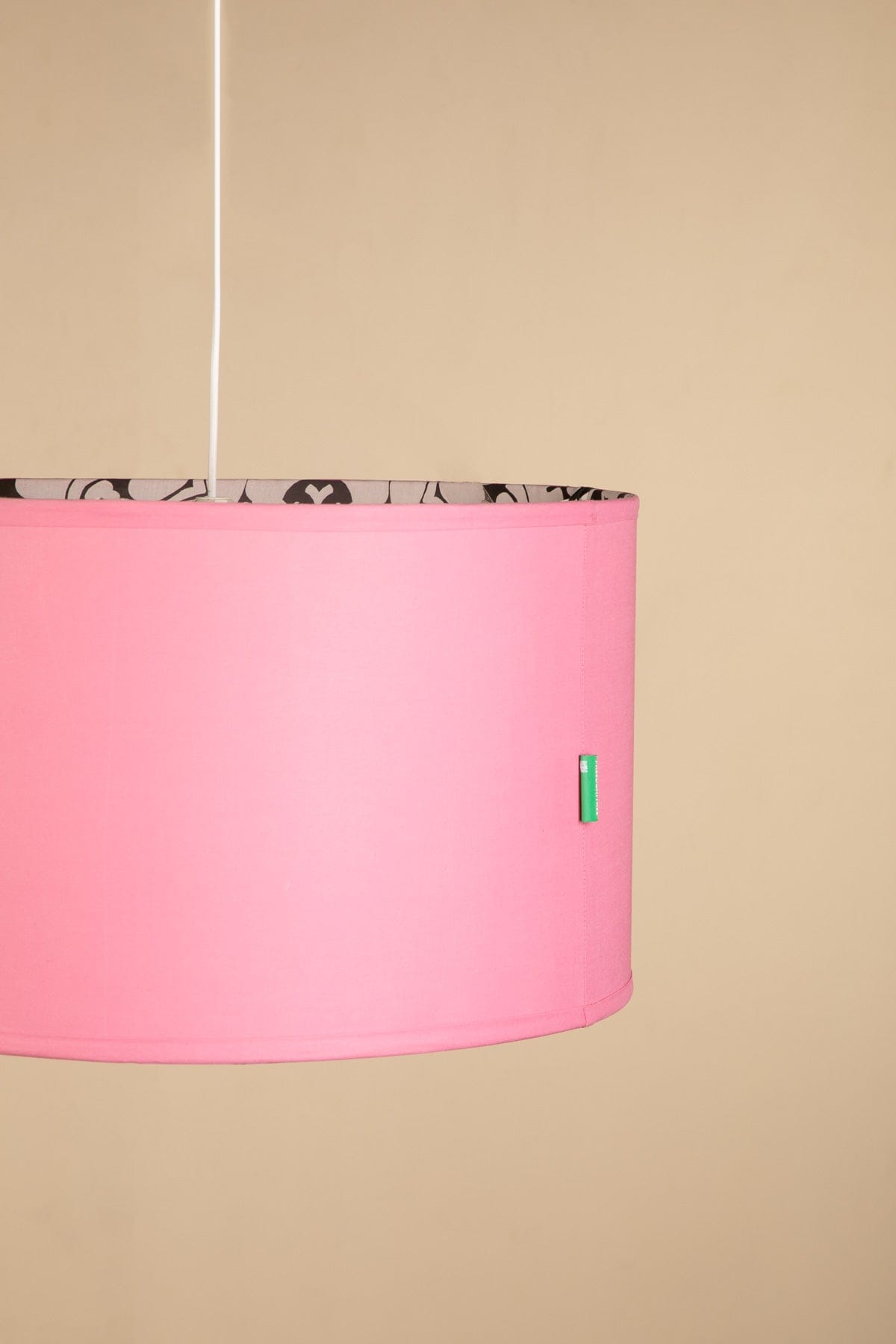 PENDANT LAMPS Gypsy Rose Extra Large Drum Pendant (Pink)