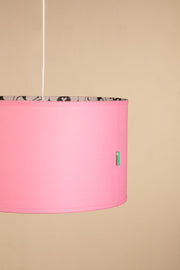 PENDANT LAMPS Gypsy Rose Extra Large Drum Pendant (Pink)