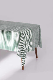 TABLE CLOTHS Half And Half Green Table Cloth