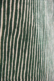 PRINT & PATTERN RUGS Half And Half Printed Rug (Grey And Green)