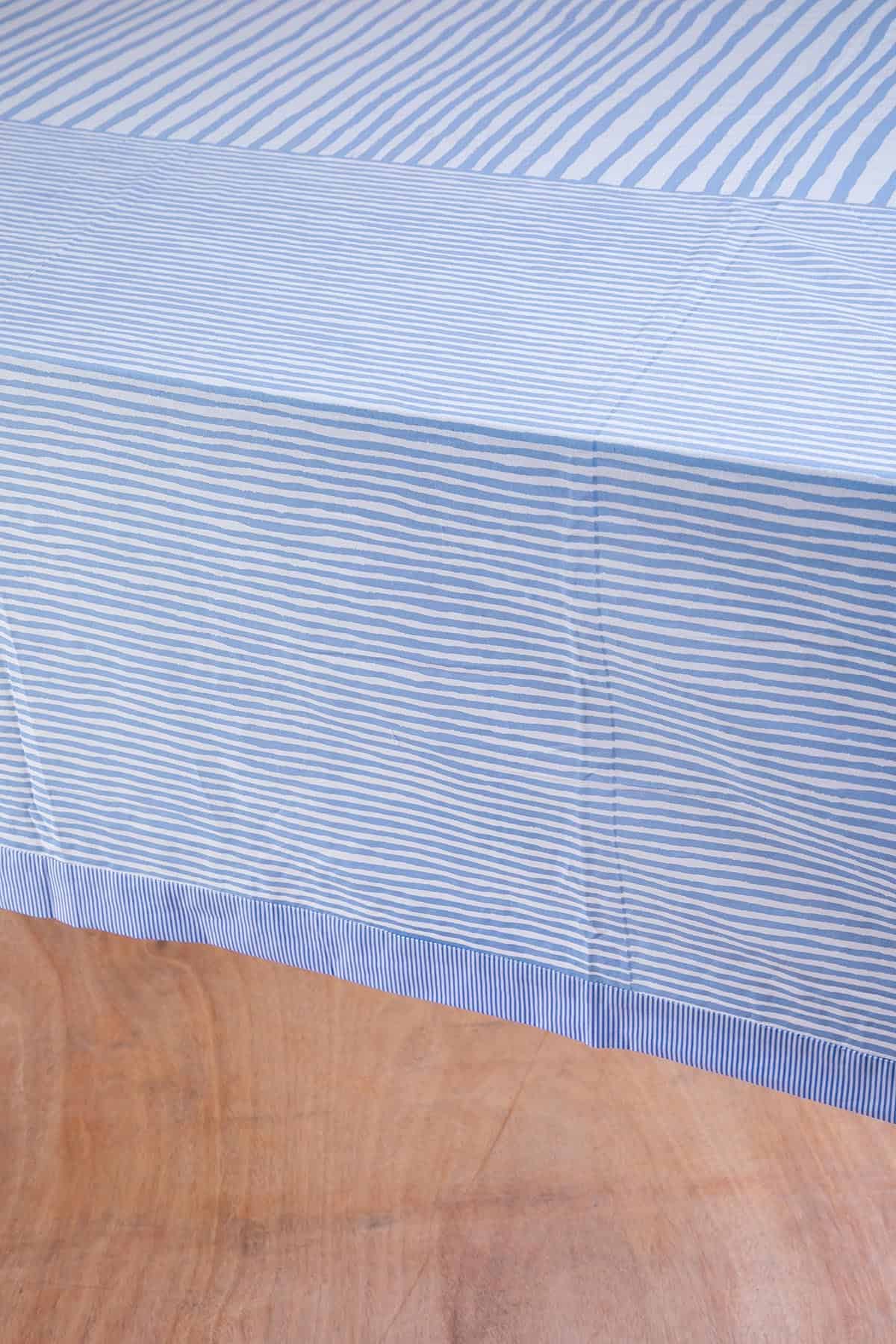 TABLE COVERS Half And Half Blue Table Cover