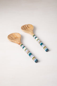 Happy Striper Pasta Server Set