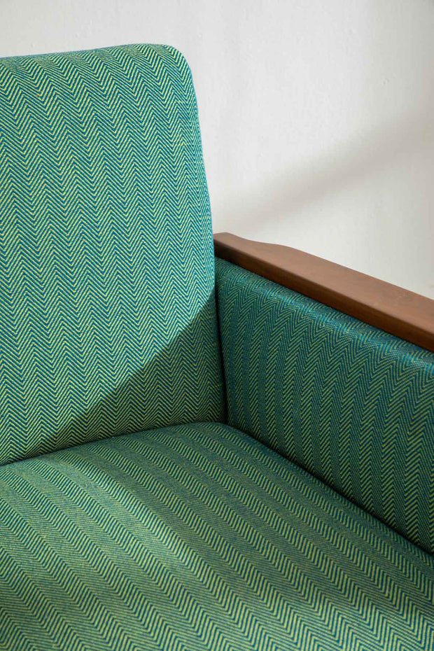 SOLID & TEXTURED UPHOLSTERY FABRICS Herringbone Solid Upholstery Fabric (Astral Green)