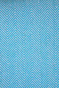 SOLID & TEXTURED UPHOLSTERY FABRICS Herringbone Solid Upholstery Fabric (Lunar Blue)