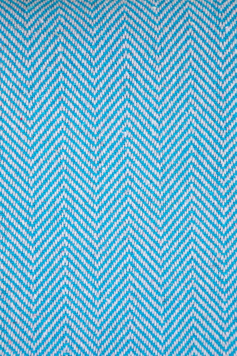 SOLID & TEXTURED UPHOLSTERY FABRICS Herringbone Solid Upholstery Fabric (Lunar Blue)