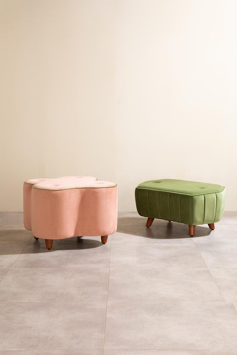 OTTOMANS Hexa Long Pouffe