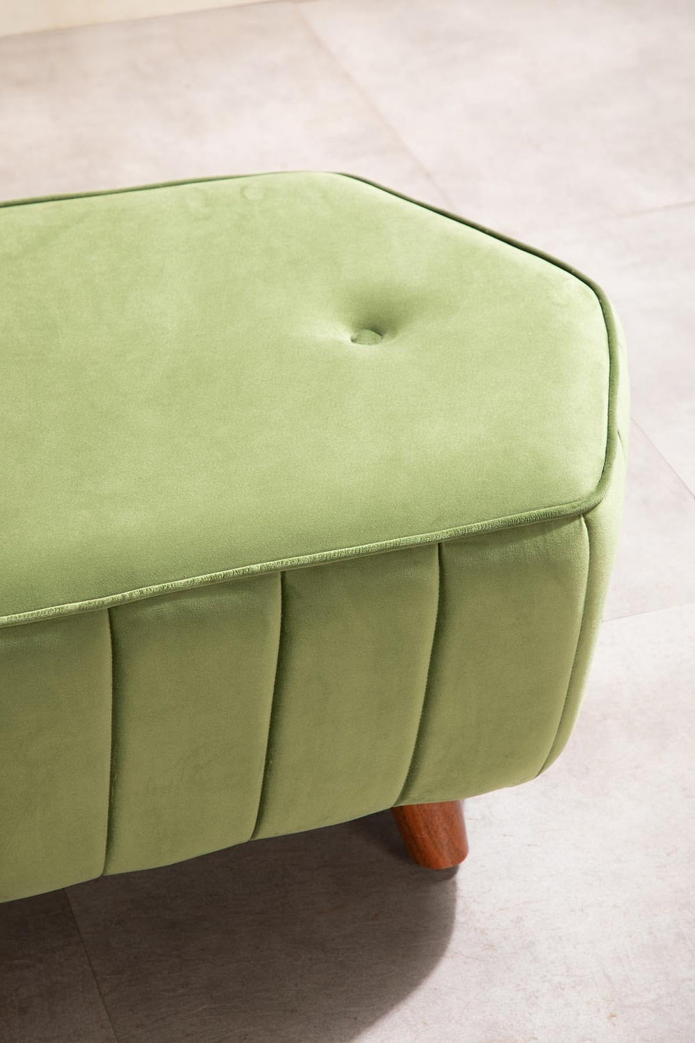 Green Velvet Fabric