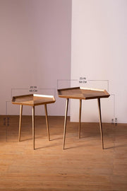 SIDE TABLES Hexa Nested Side Table (Bronze)