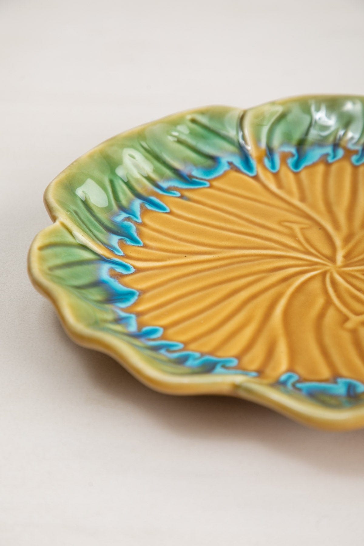 Hibiscus Ceramic Wall Plate