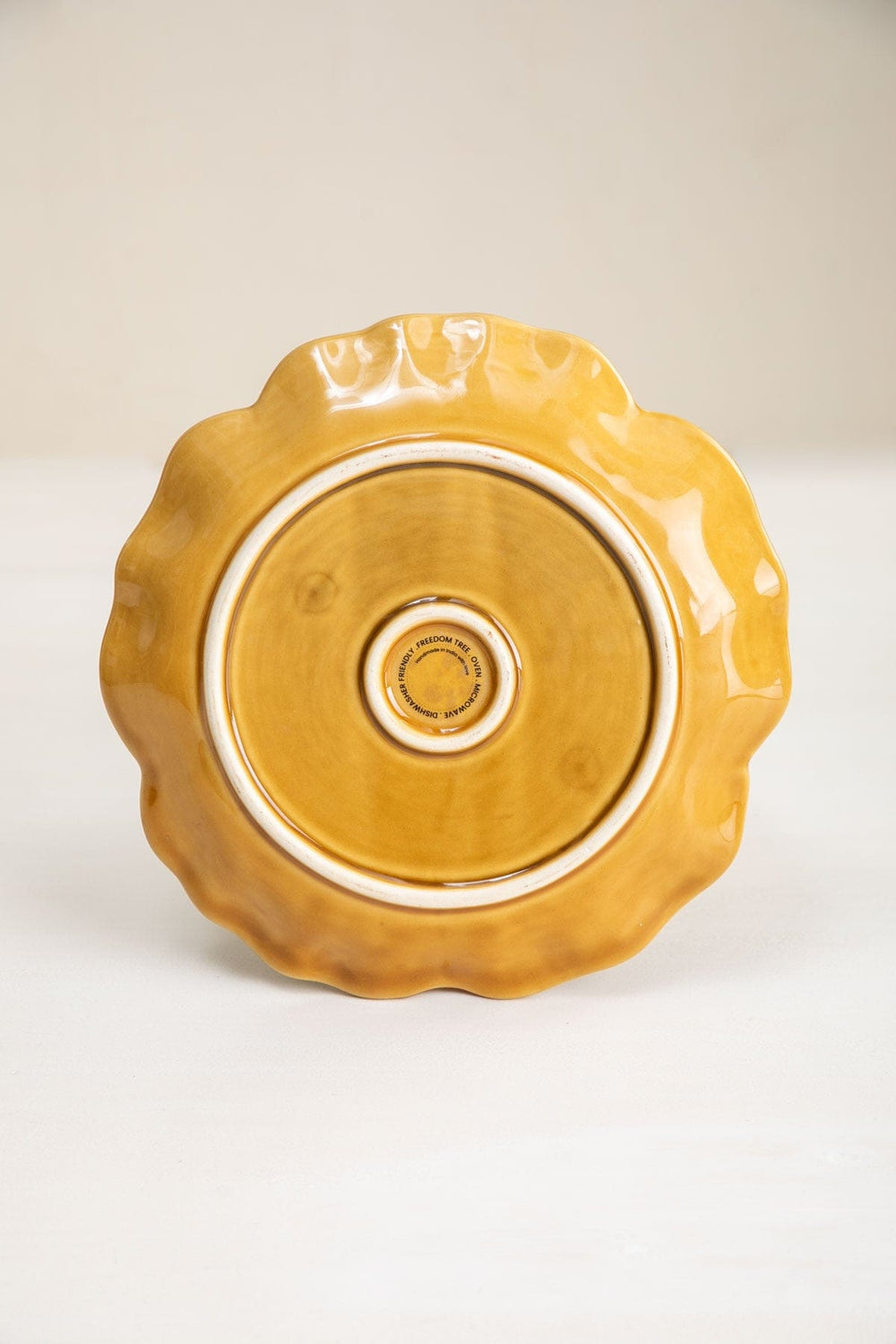 Hibiscus Ceramic Wall Plate