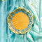 Hibiscus Ceramic Dinner Plate
