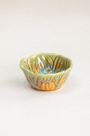 BOWLS Hibiscus Ceramic Katori (Set Of 2)