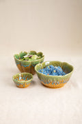 BOWLS Hibiscus Ceramic Katori (Set Of 2)