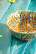 BOWLS Hibiscus Ceramic Katori (Set Of 2)