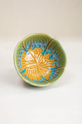 SERVING BOWLS Hibiscus Ceramic Round Bowl