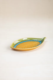 SERVING PLATTERS Hibiscus Ceramic Shaped Platter
