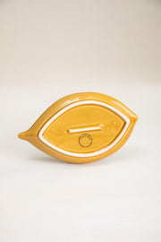 SERVING PLATTERS Hibiscus Ceramic Shaped Platter