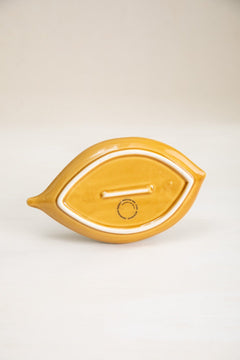 Hibiscus Ceramic Shaped Wall Plate